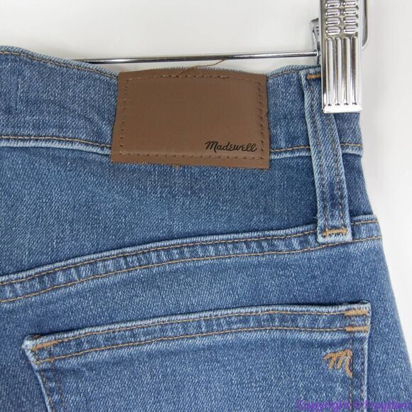 NEW Madewell 10" High-Rise Skinny Jeans in Dewitt Wash: Button-Front TENCEL, 25 - Picture 12 of 15
